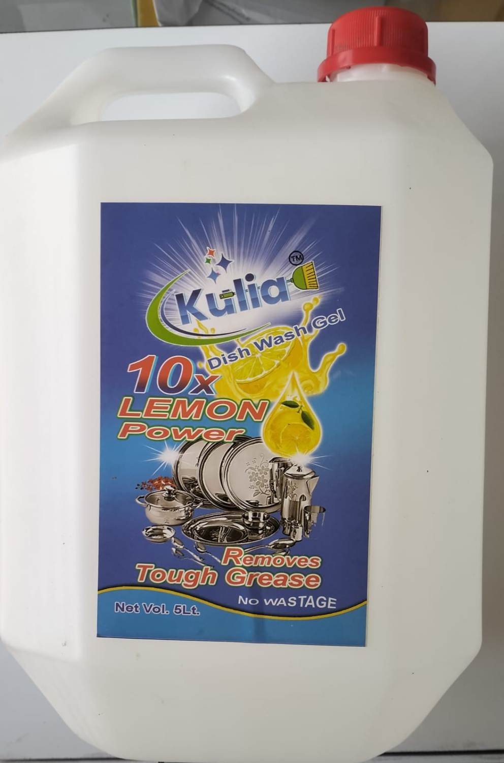 KULIA DISHWASH GEL 5 LTR